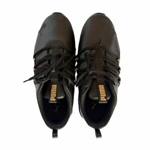 PUMA Womens Black & Gold SoftFoam+ Sneakers